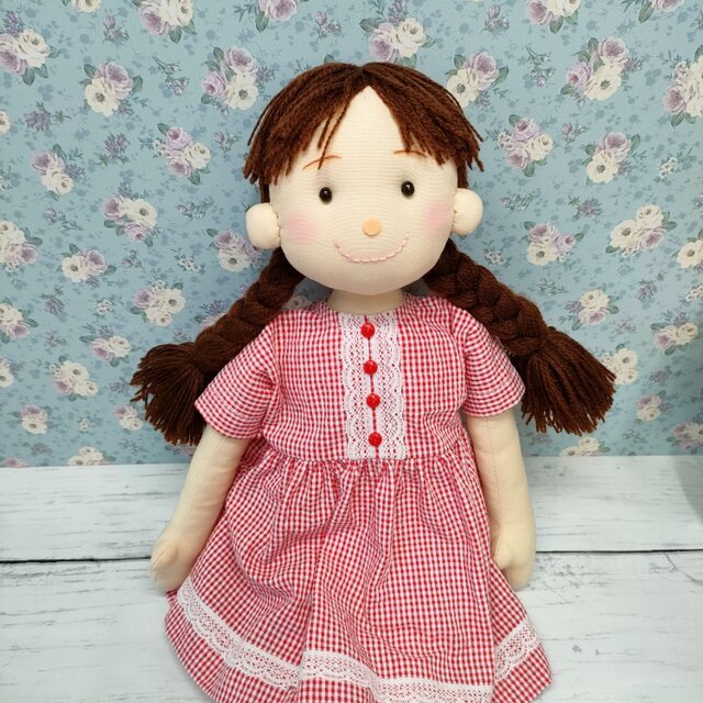 着せ替え人形 E ＜春まつ雪うさぎ＞のコピーのコピー | iichi 日々の