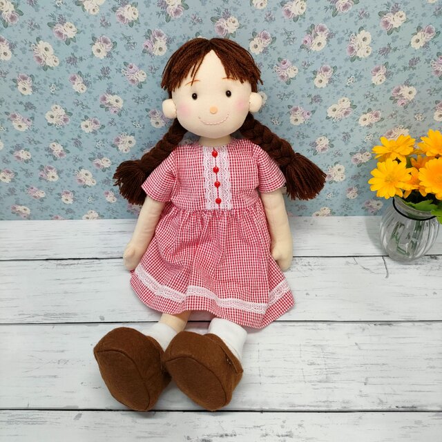 着せ替え人形 E ＜春まつ雪うさぎ＞のコピーのコピー | iichi 日々の