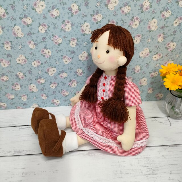 着せ替え人形 E ＜春まつ雪うさぎ＞のコピーのコピー | iichi 日々の