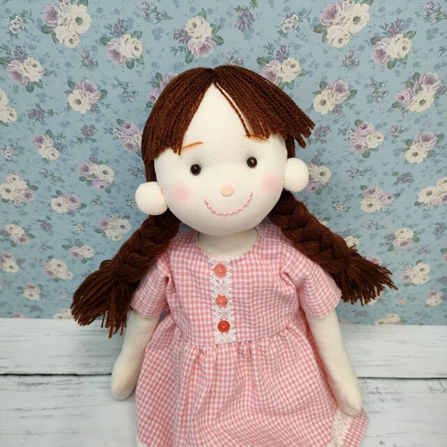 着せ替え人形　F　＜春まつ雪うさぎ＞