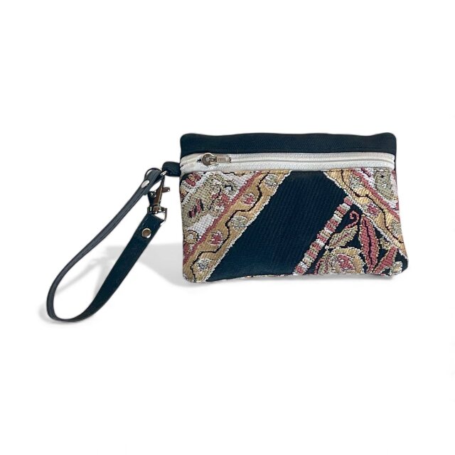 クリスマスギフト【送料込み】帯リメイク 3点セット ブラック | iichi