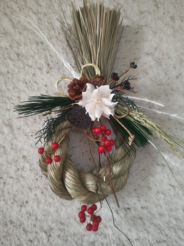 2026お正月】しめ縄飾り＊万福 | iichi 日々の暮らしを心地よくする