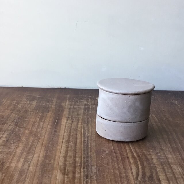 楕円二段重S　雪桃