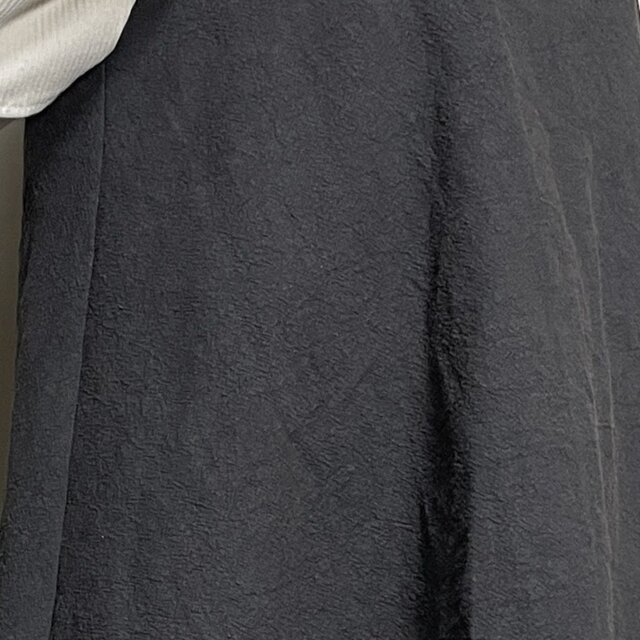 【N様オーダー品】お飾りフードのシンプルパーカ◆チャコール【サニードライ】◆オーダーサイズ～パーカー～