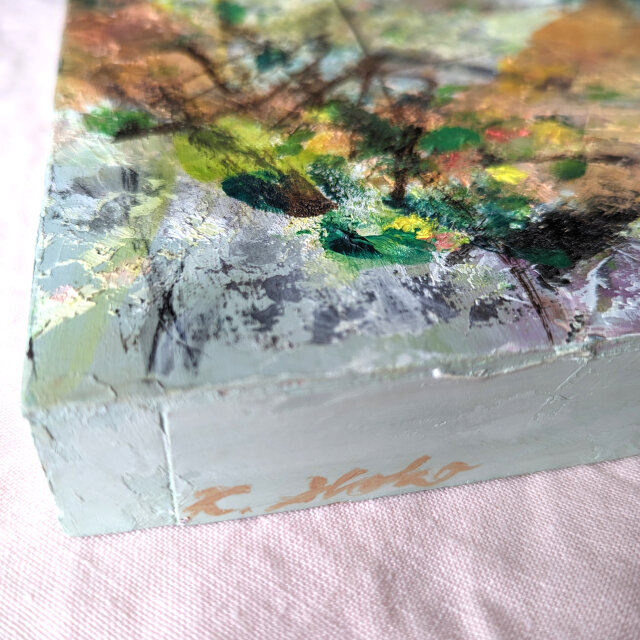 Garden（油彩原画） | iichi 日々の暮らしを心地よくするハンドメイド