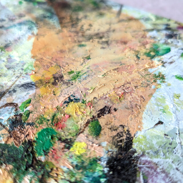 Garden（油彩原画） | iichi 日々の暮らしを心地よくするハンドメイド