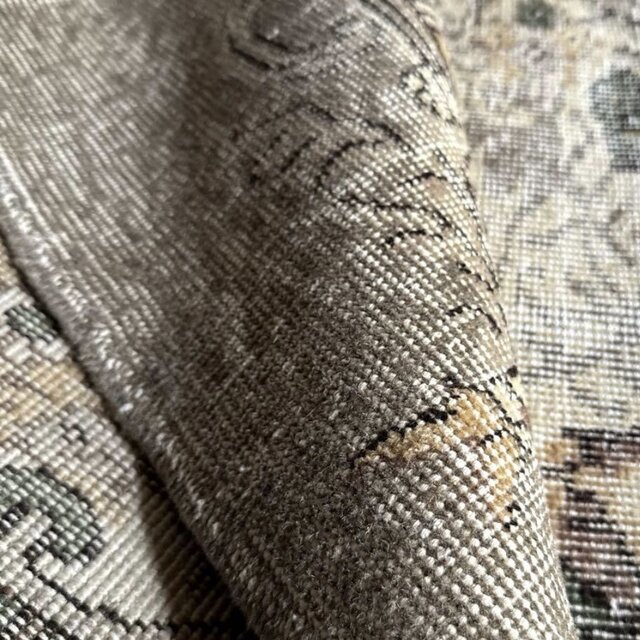 超大判171×286アンティークカラー メダリオン トルコヴィンテージラグ