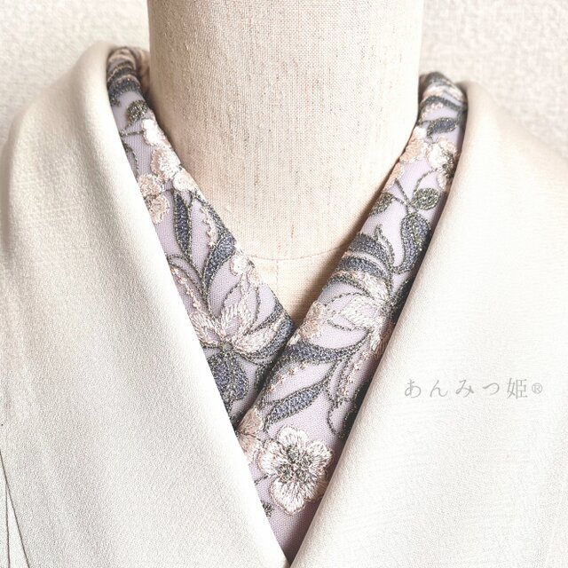 洗える刺繍半衿 ミステリアス