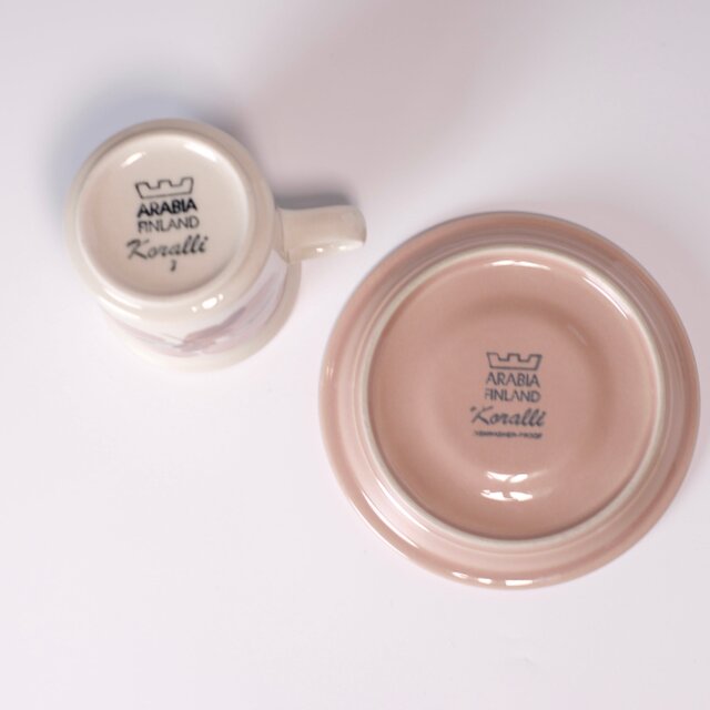 ARABIA Koralli C&S アラビア コラーリ コラッリ コーヒーカップ