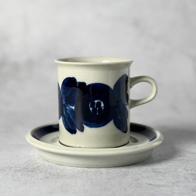 ARABIA Anemone C&S アラビア アネモネ コーヒーカップ&ソーサー②