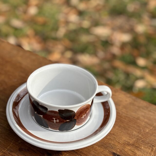 ARABIA Rosmarin C&S アラビア ロスマリン ティーカップ&ソーサー