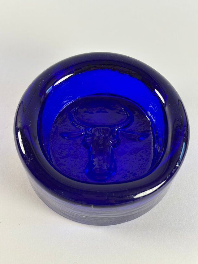 Erick Hoglund BODA ashtray エリックホグランアッシュトレイ牛 ブルー