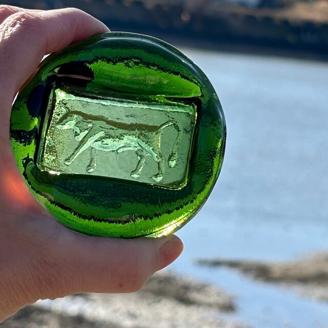 Erik Hoglund BODA ashtray エリックホグラン ボダ アッシュトレイ 牛 グリーン