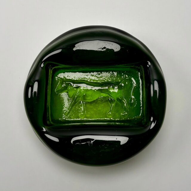 ヴィンテージ エリックホグラン Boda アッシュトレイ 牛② Erik Hoglund BODA ashtray エリックホグラン ボダ アッシュトレイ 牛