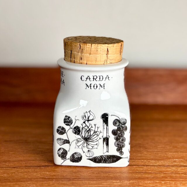 ARABIA spice pot アラビア スパイスポット カルダモン エステリ