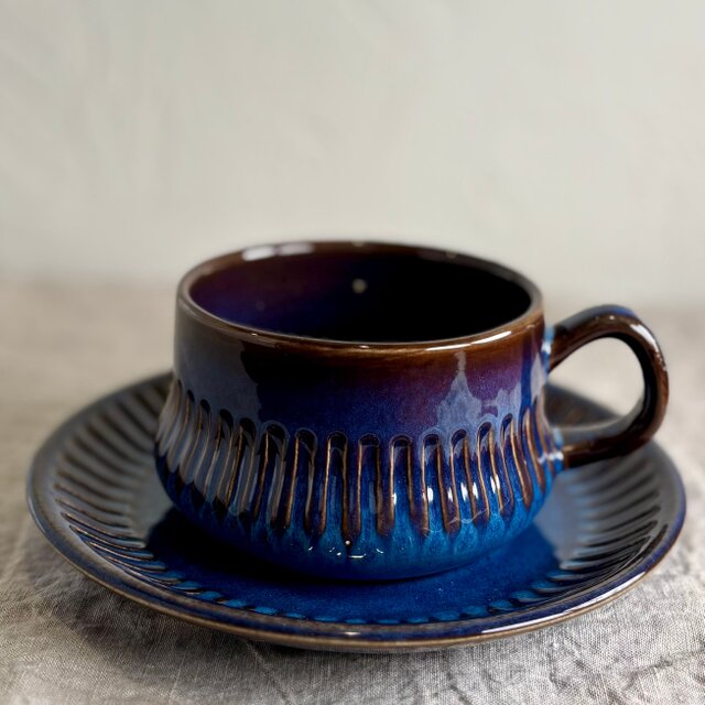 Gefle/Upsala Ekeby Kosmos C&S ゲフレ/ウプサラエクビー コスモス カップ&ソーサー②