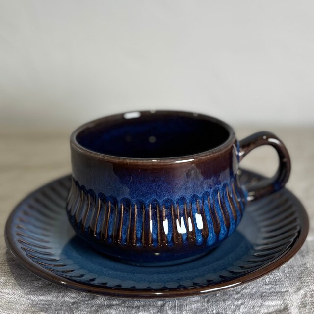 Gefle/Upsala Ekeby Kosmos C&S ゲフレ/ウプサラエクビー コスモス カップ&ソーサー⑥