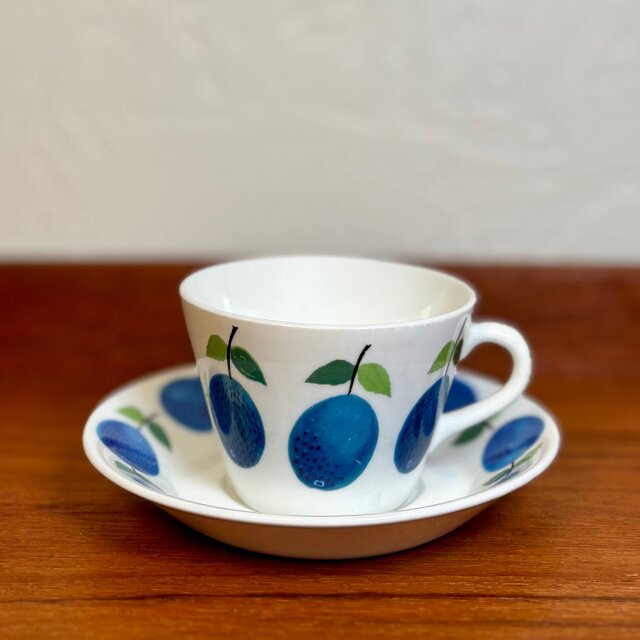 Gustavsberg Prunus C&S グスタフスベリ プルーヌス コーヒーカップ＆ソーサー④