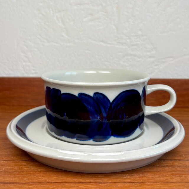 ARABIA Anemone C&S アラビア アネモネ ティーカップ&ソーサー②