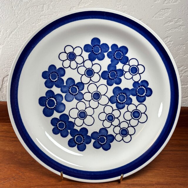 Rorstrand Anemon plate ロールストランド アネモン 24cmプレート ブルー①