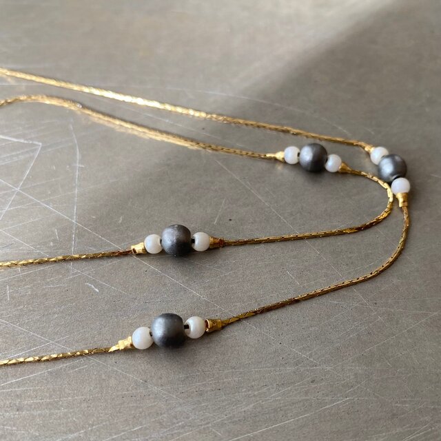 SusanCaplan VINTAGE NECKLACE ネックレス　パール Vintage 80s USA AVON pearl chain necklace | iichi 日々の暮らしを