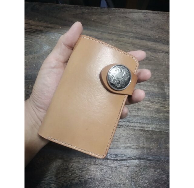 国内最高峰栃木レザーMiddle Leather Wallet | iichi 日々の暮らしを