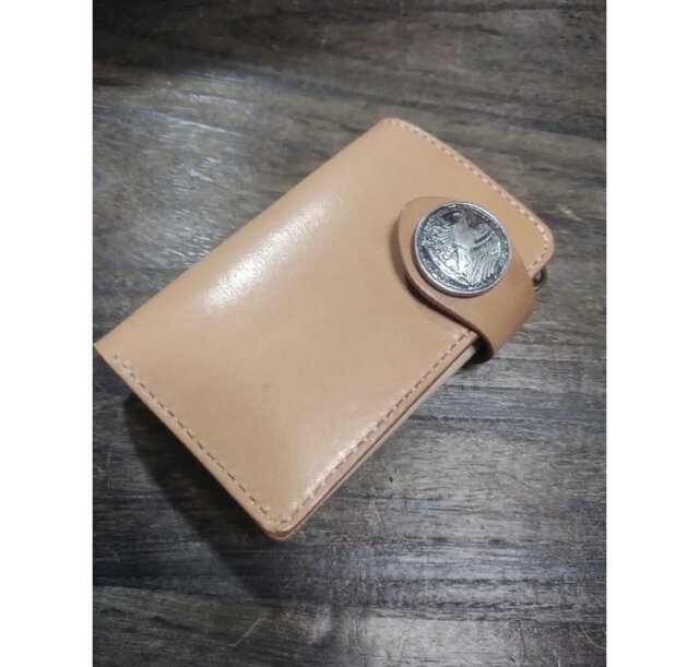 国内最高峰栃木レザーMiddle Leather Wallet | iichi 日々の暮らしを