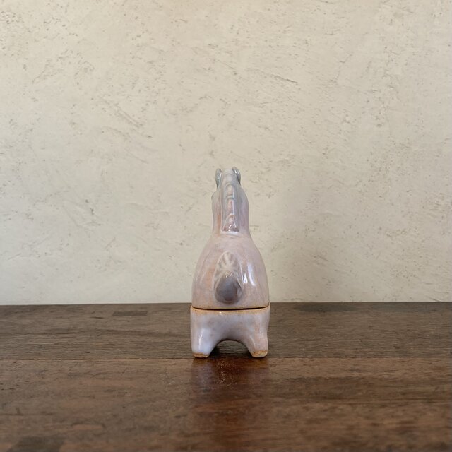 萩焼 干支 馬の香合 | iichi 日々の暮らしを心地よくするハンドメイド