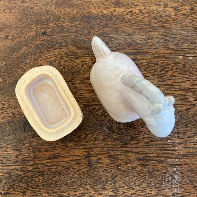 萩焼 干支 馬の香合 | iichi 日々の暮らしを心地よくするハンドメイド