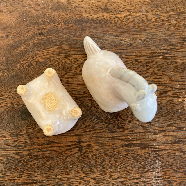 萩焼 干支 馬の香合 | iichi 日々の暮らしを心地よくするハンドメイド