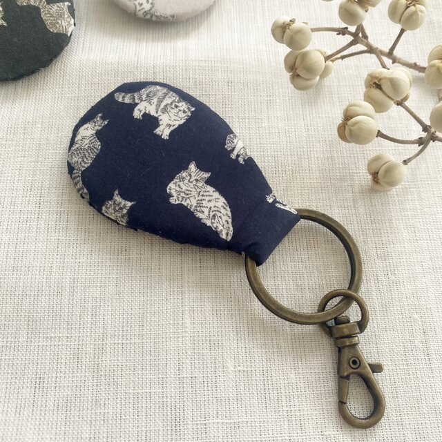 ＊リバティキーホルダー＊ふんわりキーホルダー