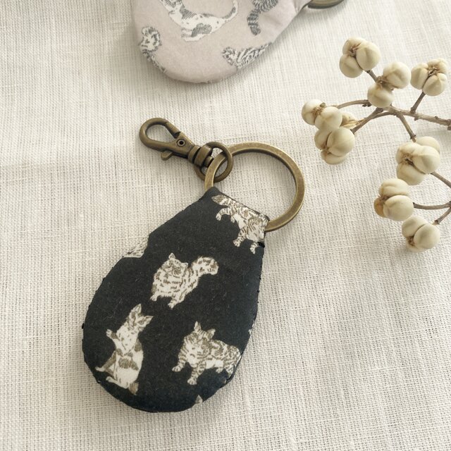 ＊リバティキーホルダー＊ふんわりキーホルダー