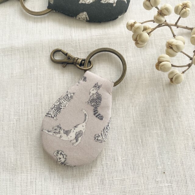 ＊リバティキーホルダー＊ふんわりキーホルダー
