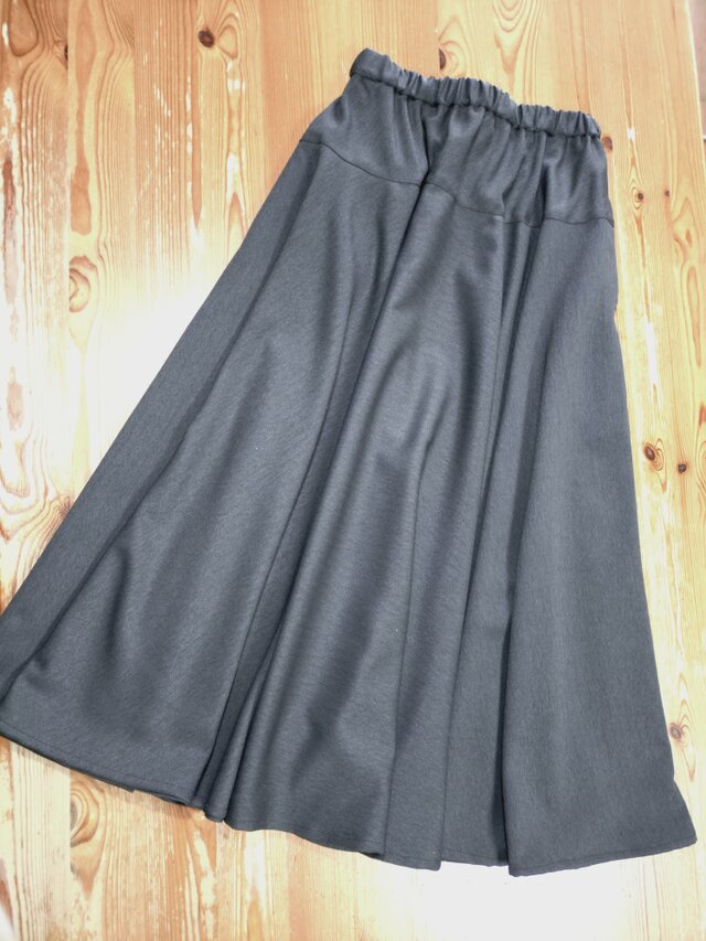 フルフレアスカート　杉綾
