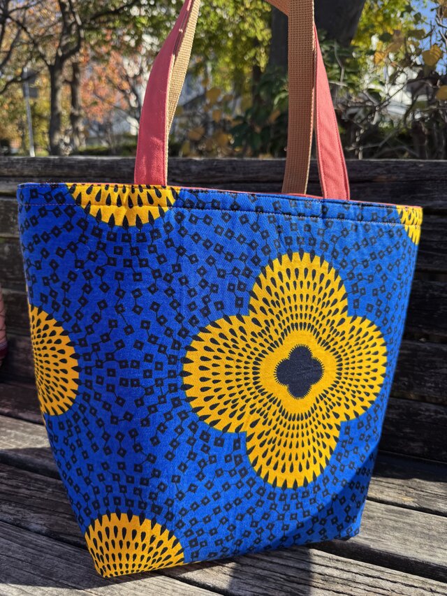 アフリカ布保冷バッグ40 | iichi 日々の暮らしを心地よくする