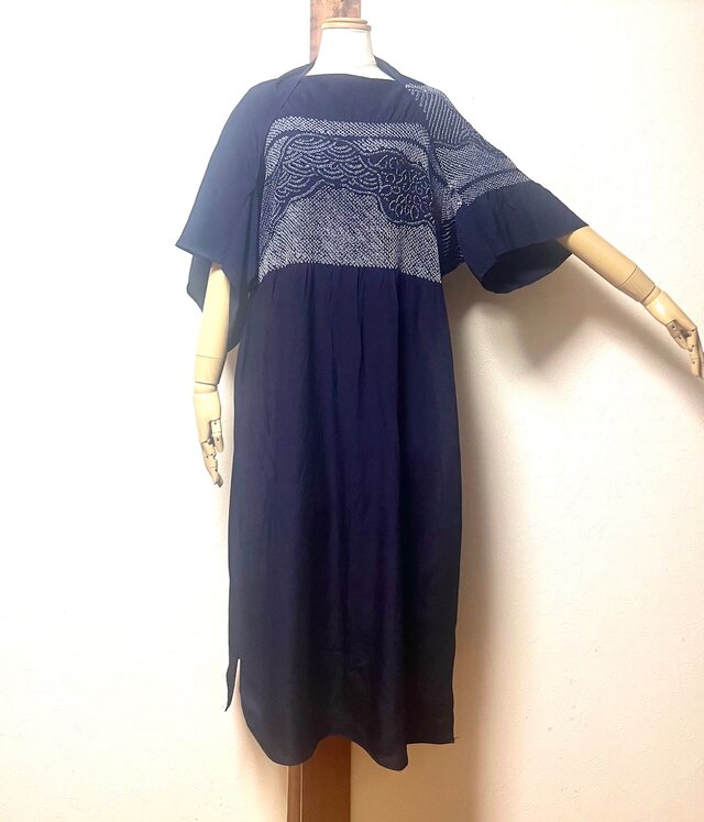 兵児帯 アンサンブルワンピース 着物リメイク | iichi 日々の暮らしを