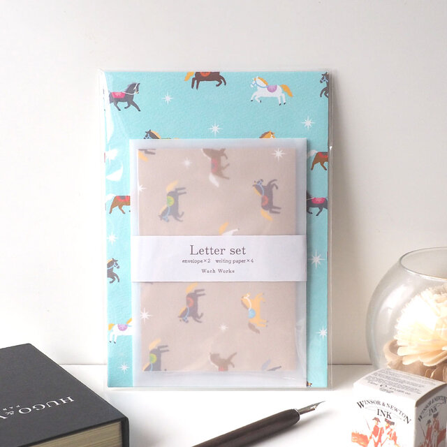 翔馬ちらしのレターセット