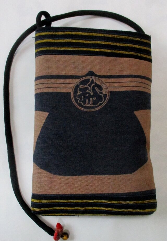 ８５３８　半纏柄で作ったポーチ