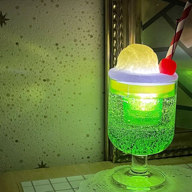 LEDアロマ「クリームソーダ」（メロンソーダの香り） | iichi 日々の