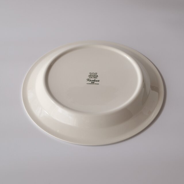 ARABIA Krokus plate アラビア クロッカス プレート モノトーン 26cm
