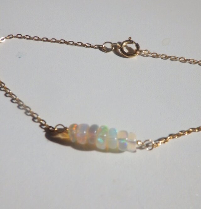 14kgf* Opal Gold-filled Bracelet | iichi 日々の暮らしを心地よく