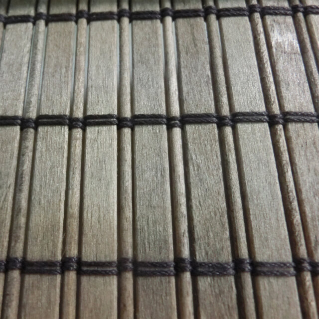 簾屏風 訳あり 4連 ダークブラウン木簾 衝立 パーテーション 簾屏風 訳あり 4連 ダークブラウン木簾 衝立 パーテーション | iichi