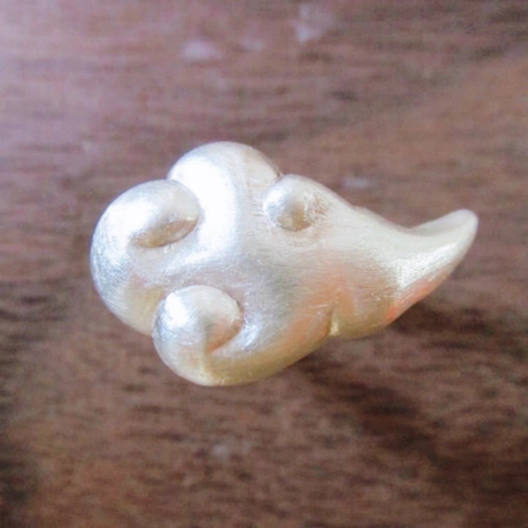 どこまでも行く!キント雲•リング【スターリングシルバー製/ぽってりシルエット】