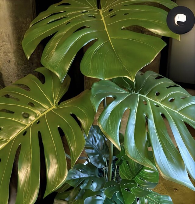 光触媒 人工観葉植物 ウォールグリーン フェイクグリーン バリ風特大