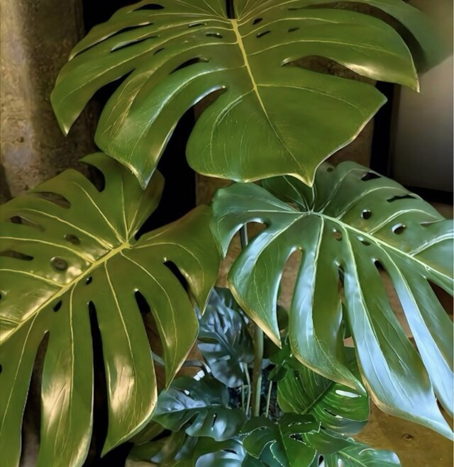 光触媒 人工観葉植物 ウォールグリーン フェイクグリーン バリ風特大