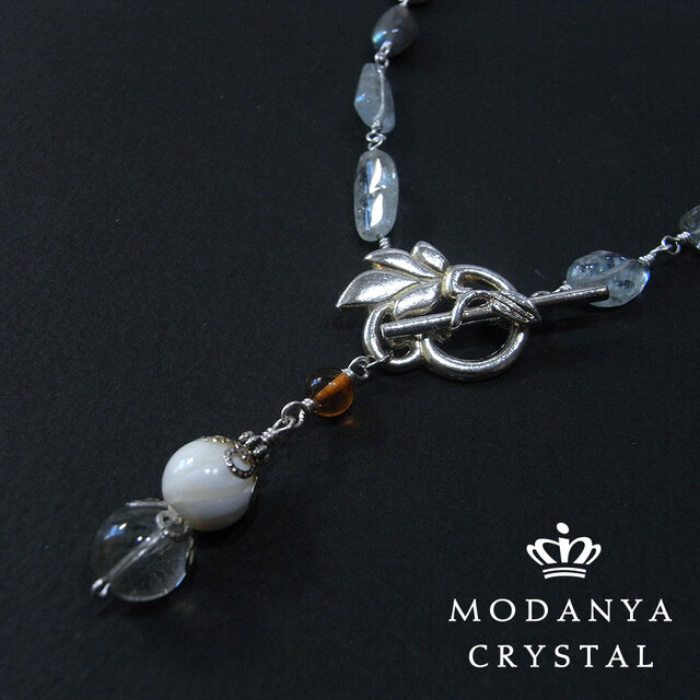 アクアマリン+カイヤナイト+ラブラドライト+ブルートパーズ+ペリドット