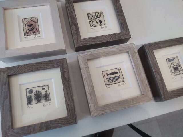 ミニ銅版画6枚セット(2026カレンダー付き） | iichi 日々の暮らしを