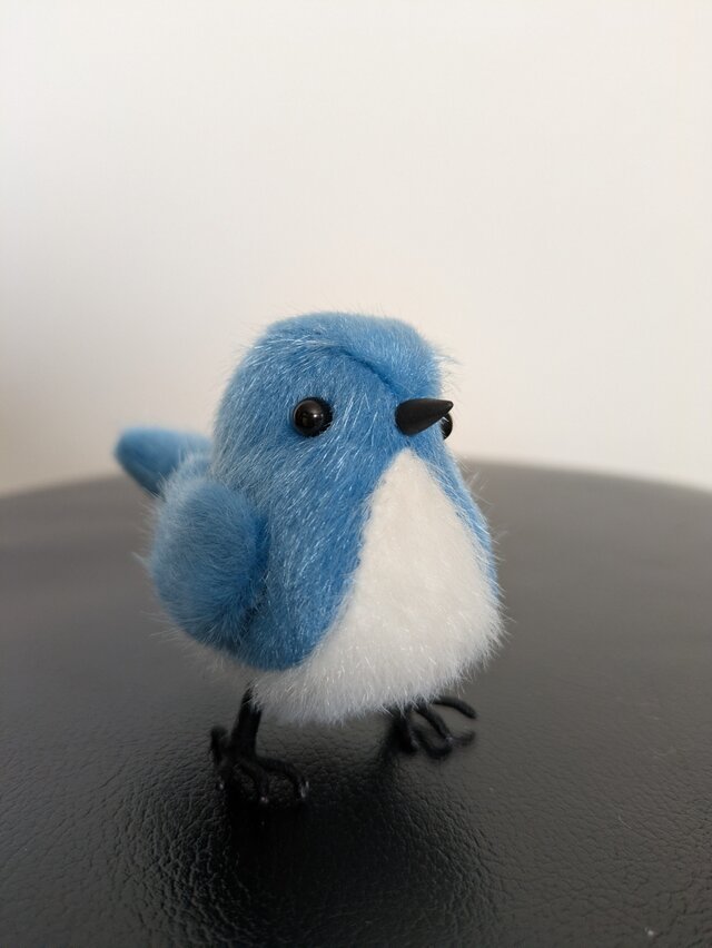ぬいぐるみ☆小さな青い小鳥さん☆