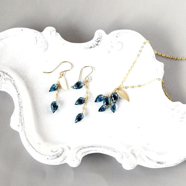 クリスマスコレクション ロンドンブルートパーズ 14kgf