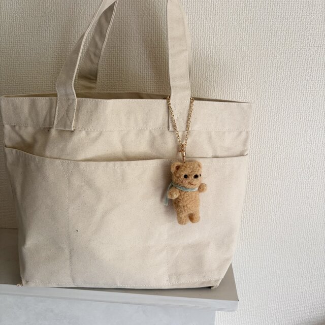 ちびっこテディベアちゃんチャーム | iichi 日々の暮らしを心地よく